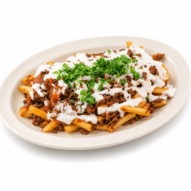 Papas con Asada (Asada Fries).